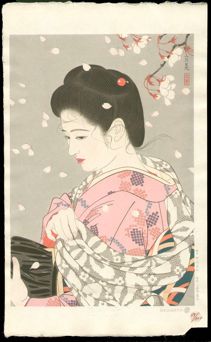 fallen cherry blossoms