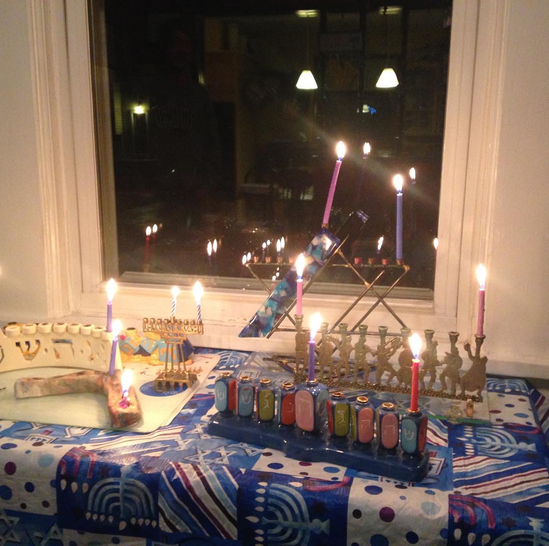 First Night of Hanukkah, December 2018
