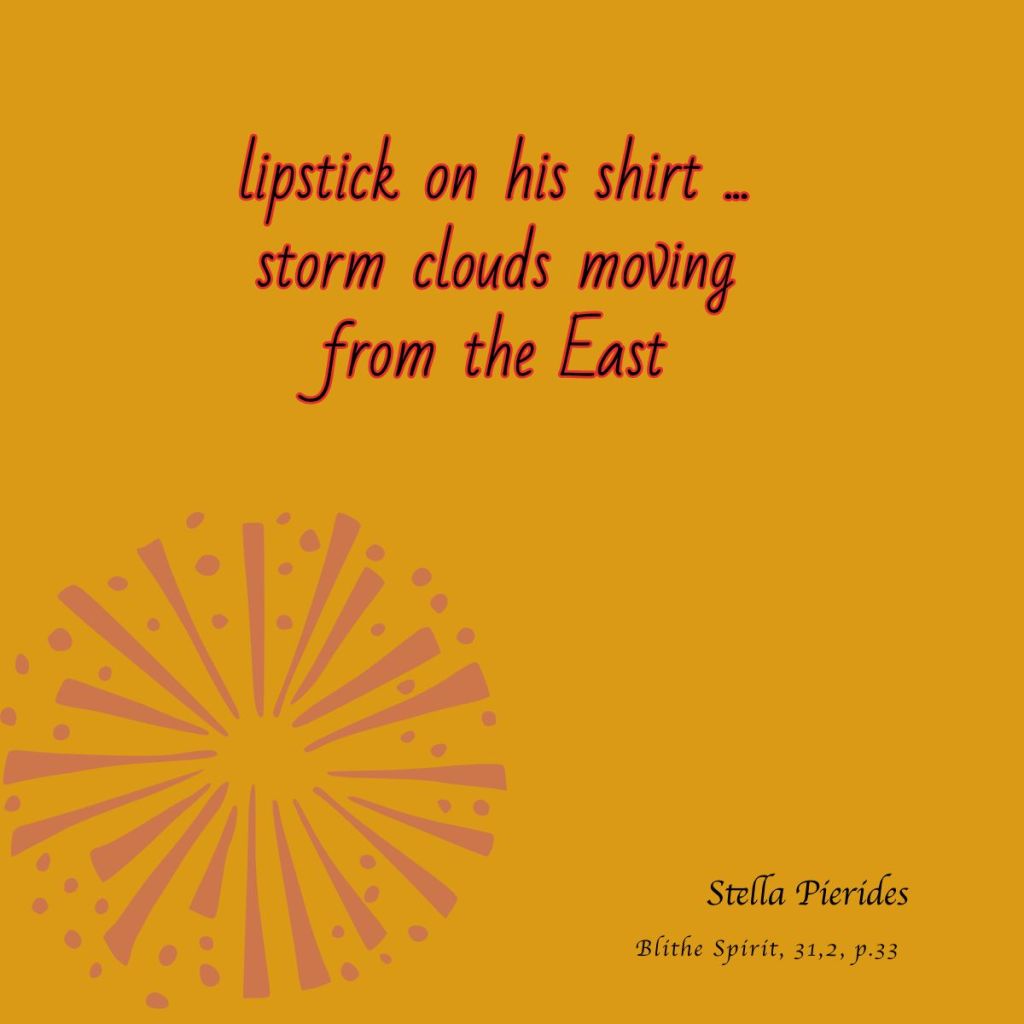 lipstick on his shirt