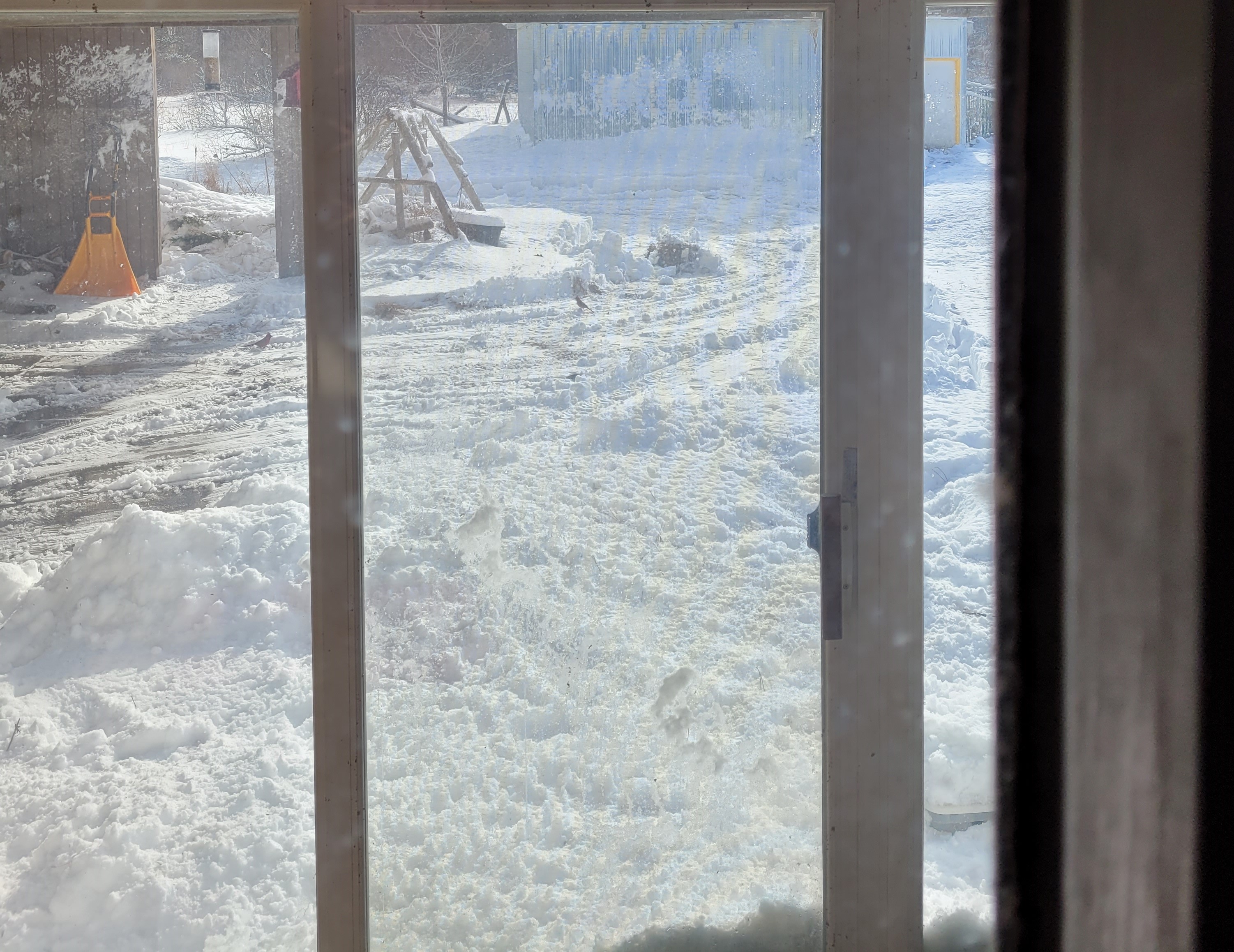 snowblow driveway 010622